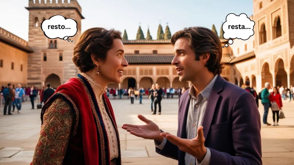 Spanish Words of the Week: Resto or Resta?